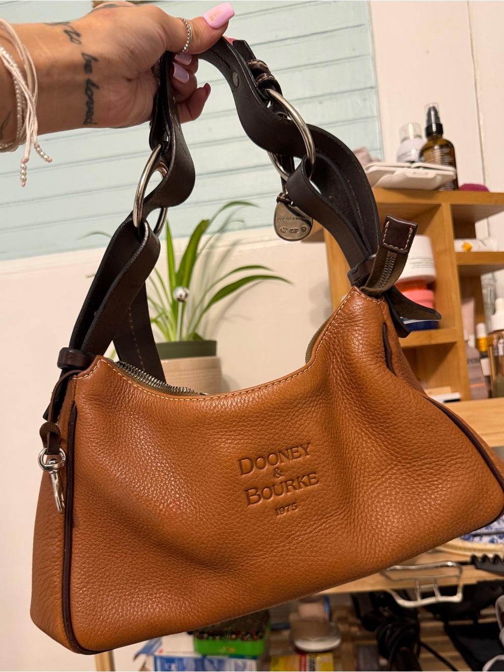 vintage dooney & bourke leather purse